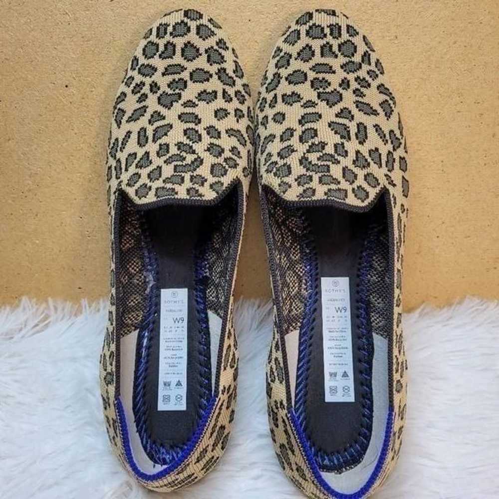 Rothy's The Loafer” Mocha Spot Leopard Print Loaf… - image 7