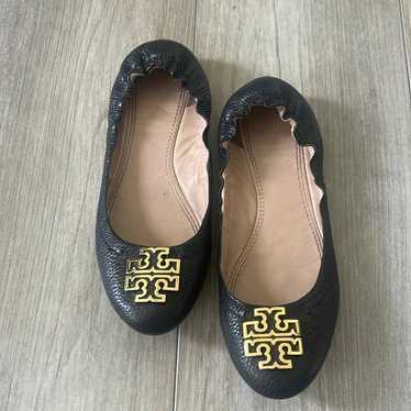 Tory Burch Black Flats - image 1