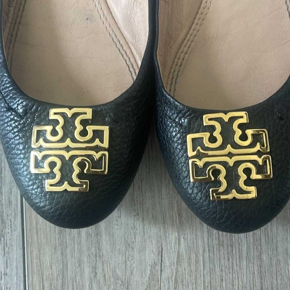 Tory Burch Black Flats - image 5