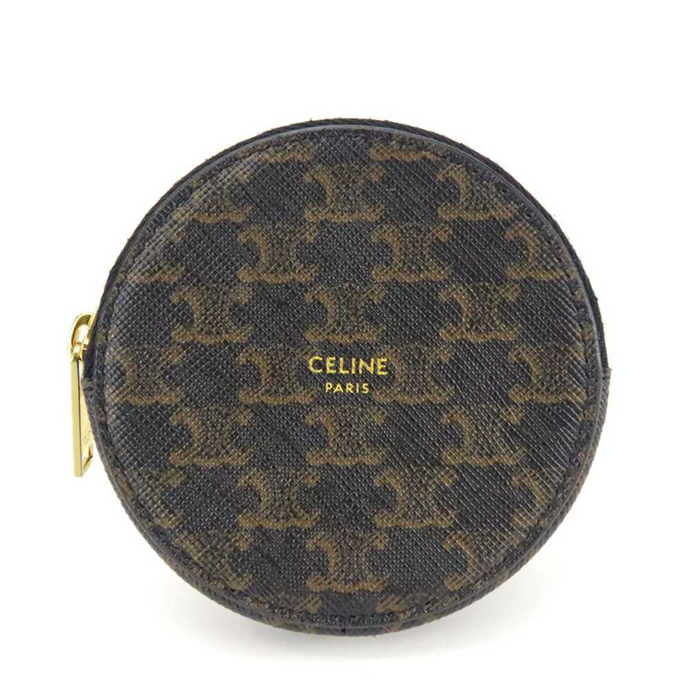 Celine CELINE Wallet/Coin Case Triomphe 10D222BQ3… - image 11