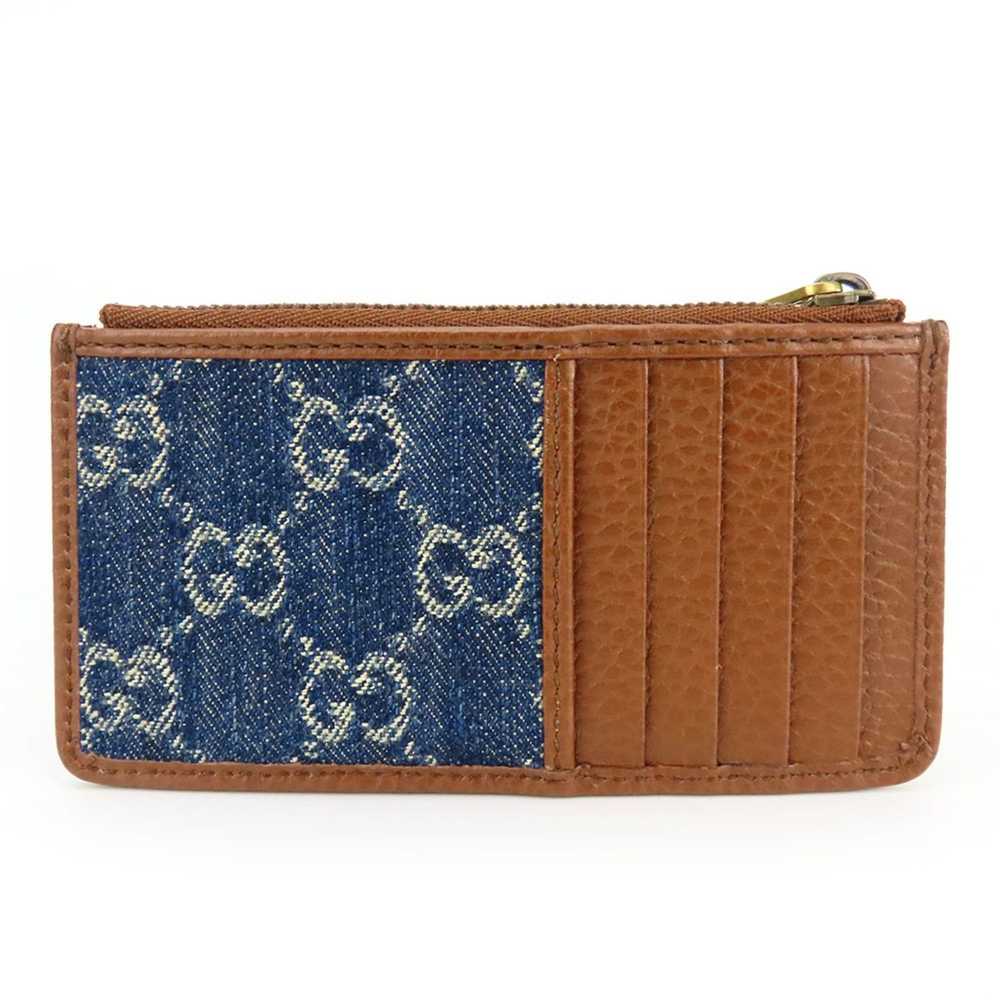 Gucci Gucci Wallet/Coin Case 697717 GG Denim Navy… - image 3