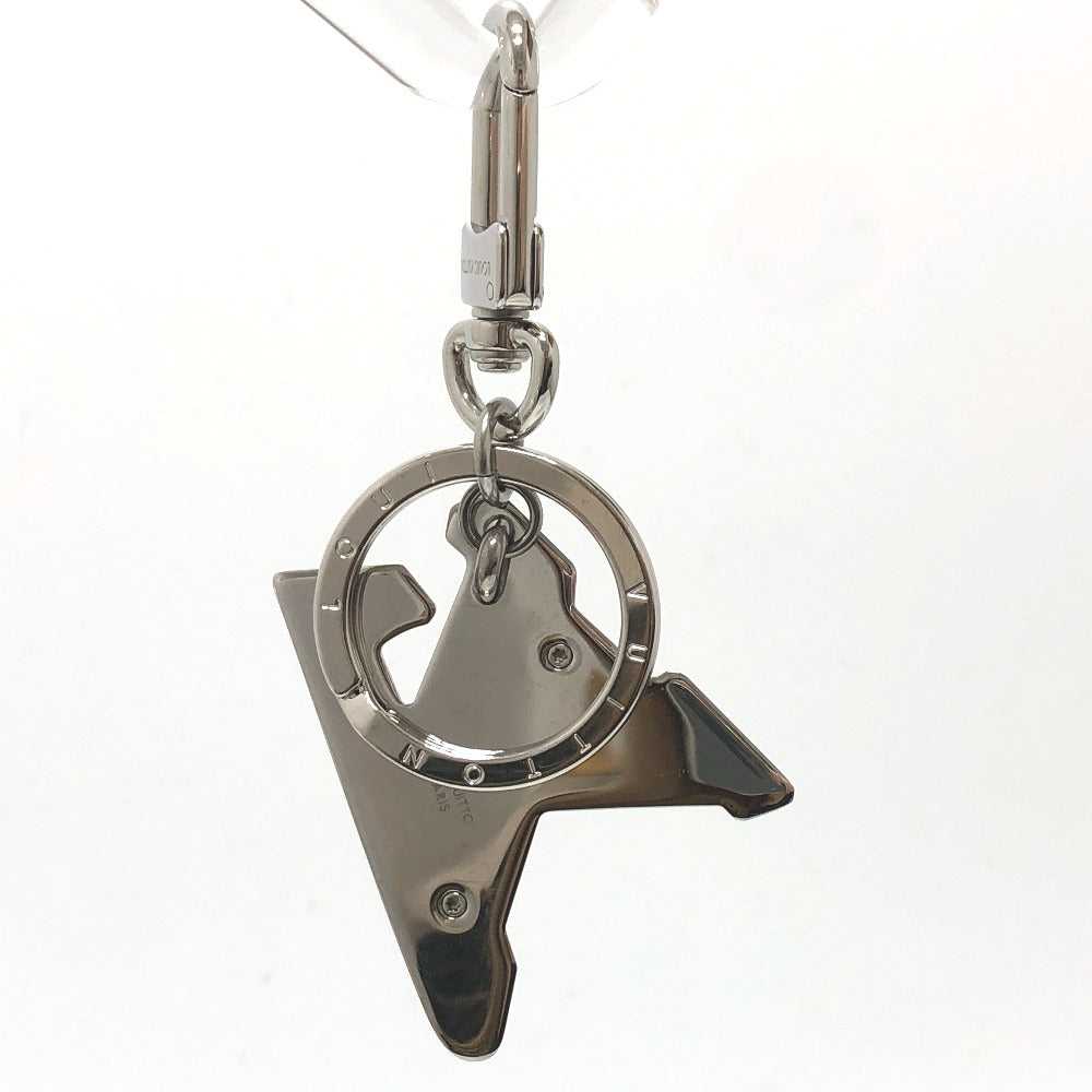 LOUIS VUITTON key ring M00926 metal Silver Portoc… - image 2