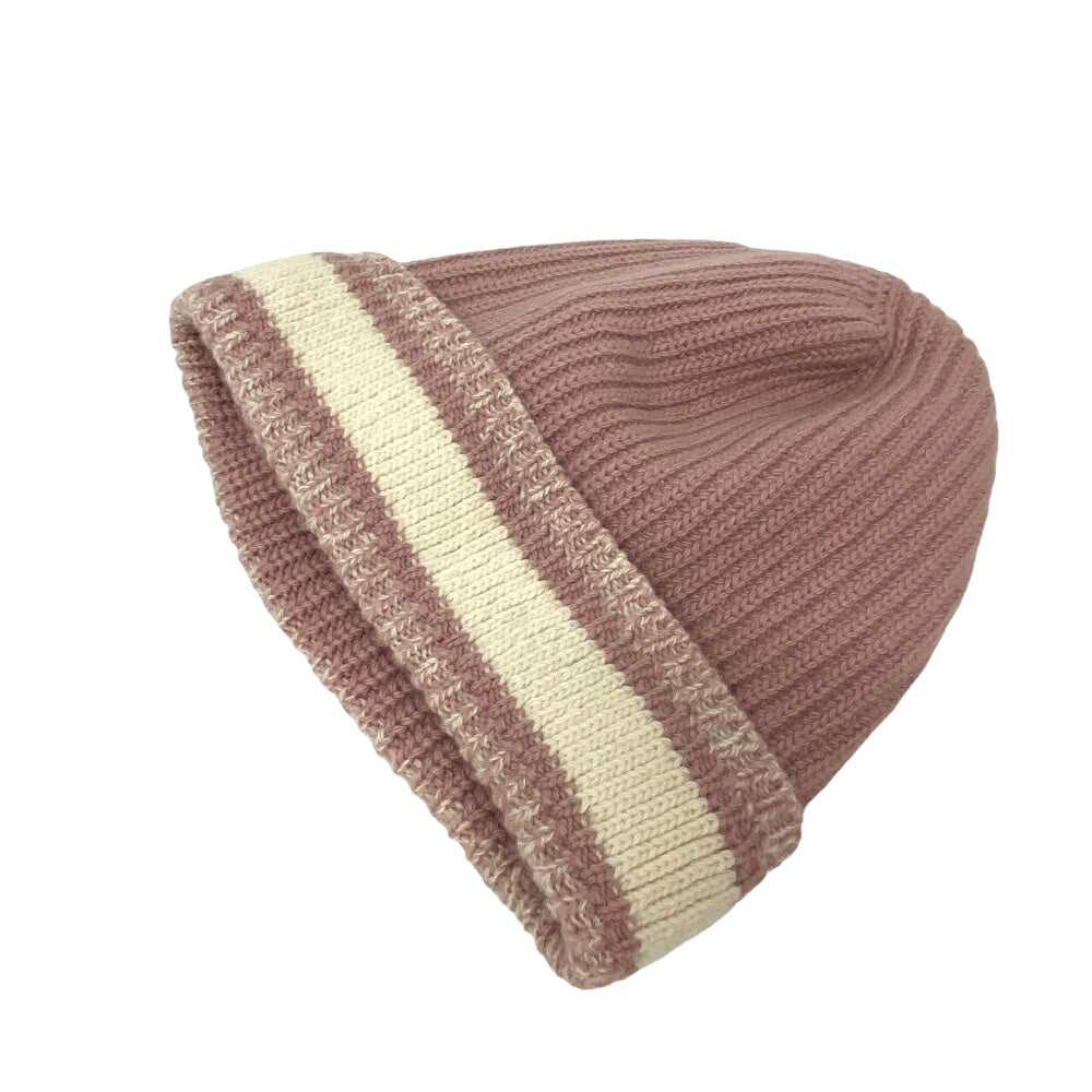 Christian Dior Knit cap Wool, Cashmere pink logo … - image 4