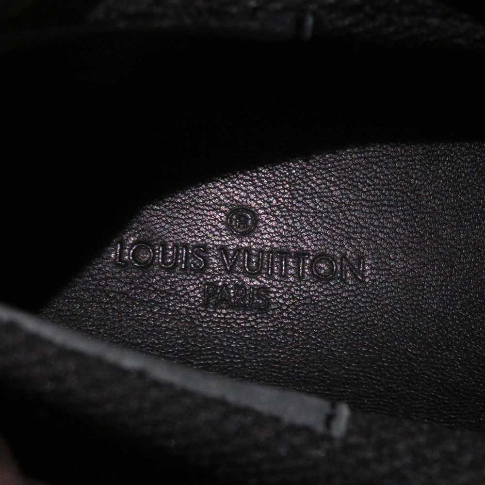 LOUIS VUITTON short boots Nylon type black pillow… - image 8