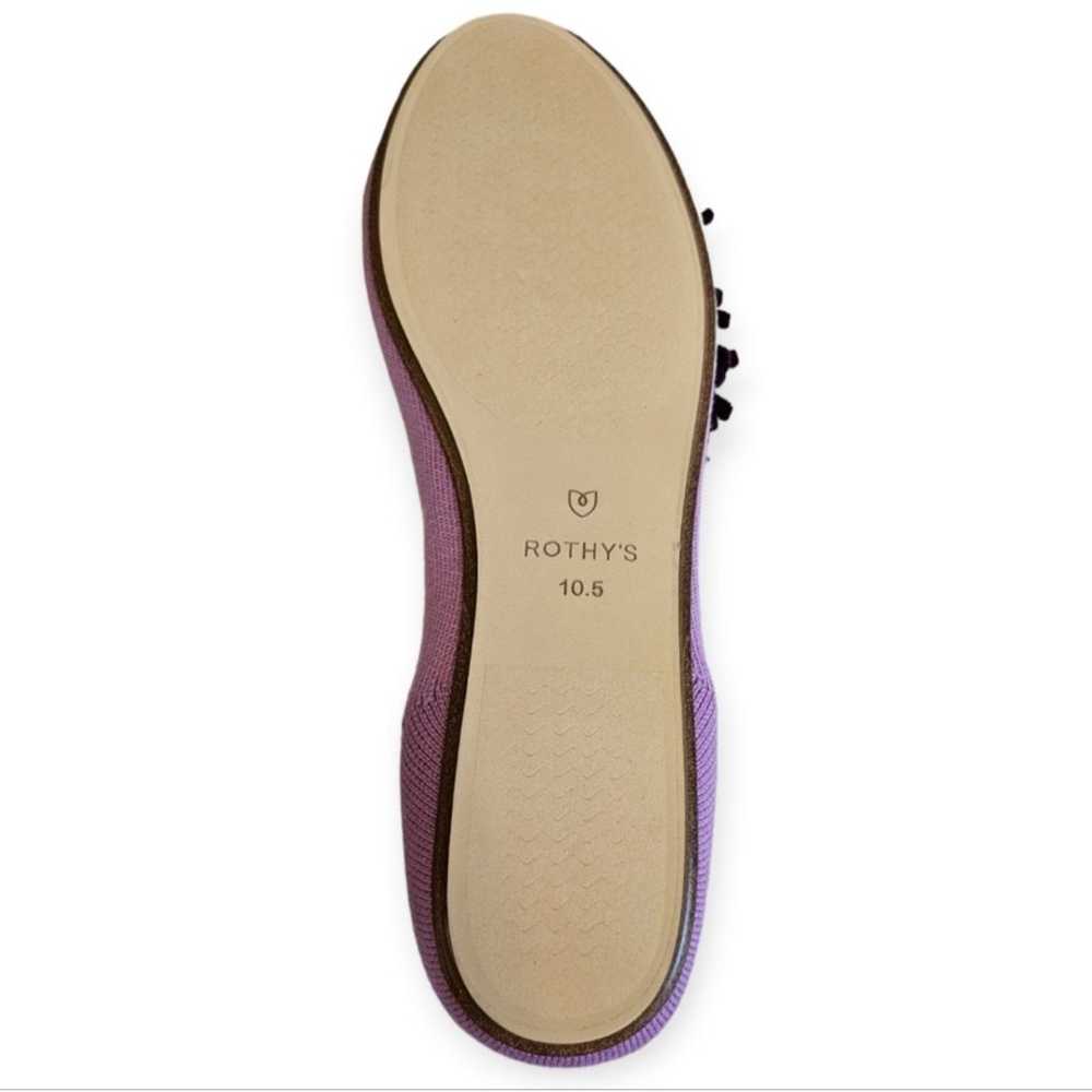 Rothy's The Merino Tassel Loafer Lavender Wool Bl… - image 12