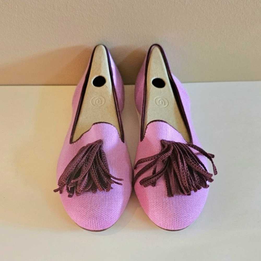 Rothy's The Merino Tassel Loafer Lavender Wool Bl… - image 2