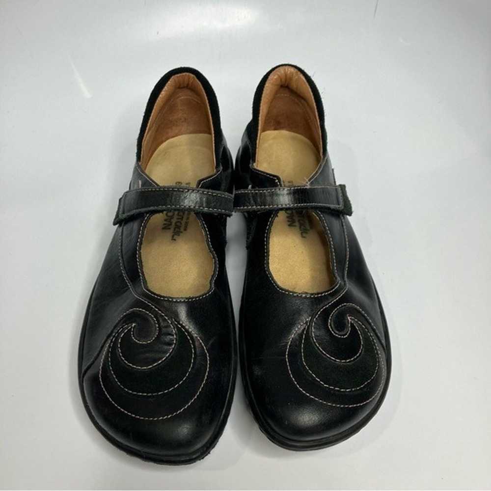 Naot Sea Mary Jane flats comfort Shoes black leat… - image 2