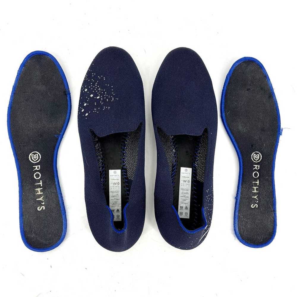 Rothy's navy Zodiac Flats Libra Loafers (10) - image 10