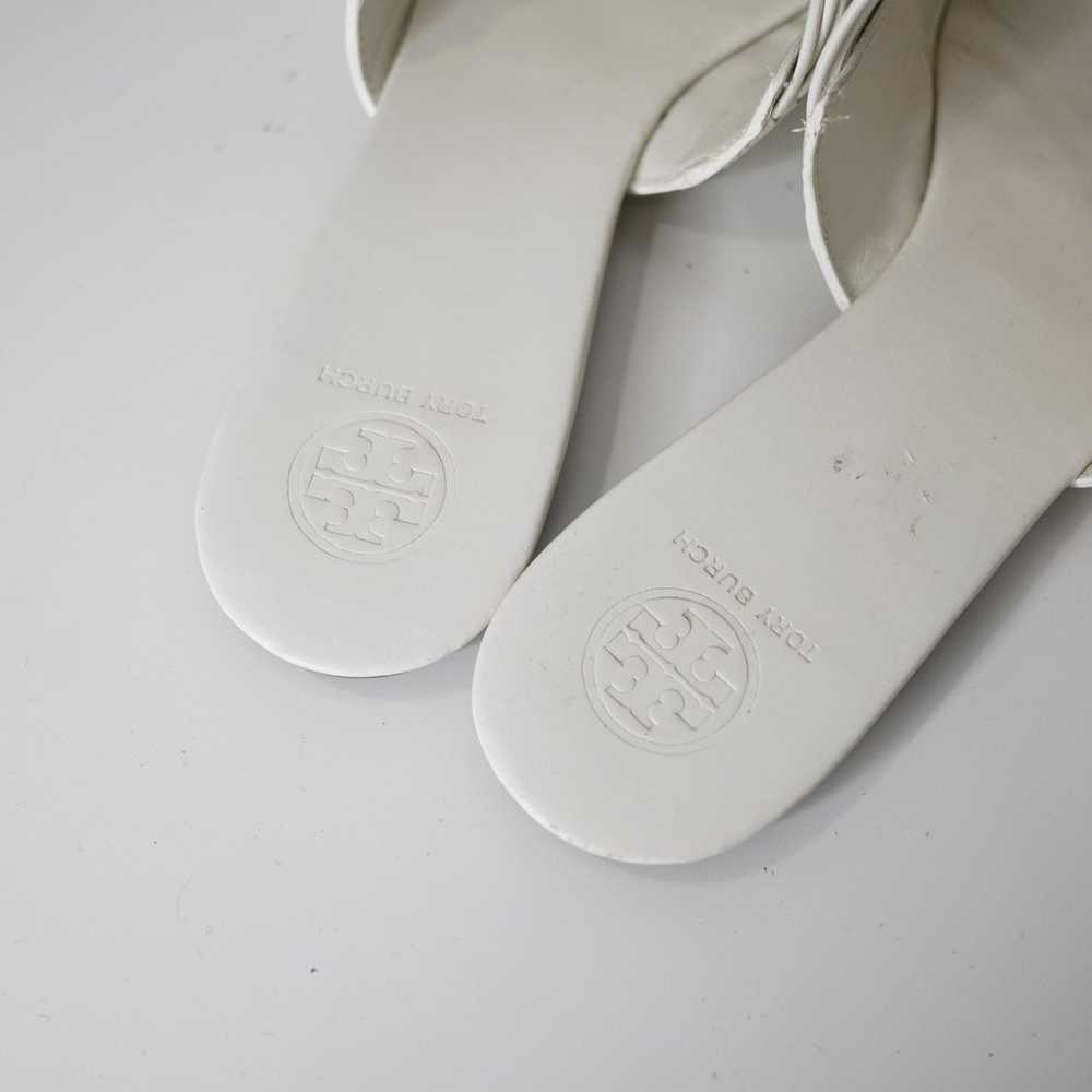 Tory Burch Sienna Mules White Slides Pointed Toe … - image 5