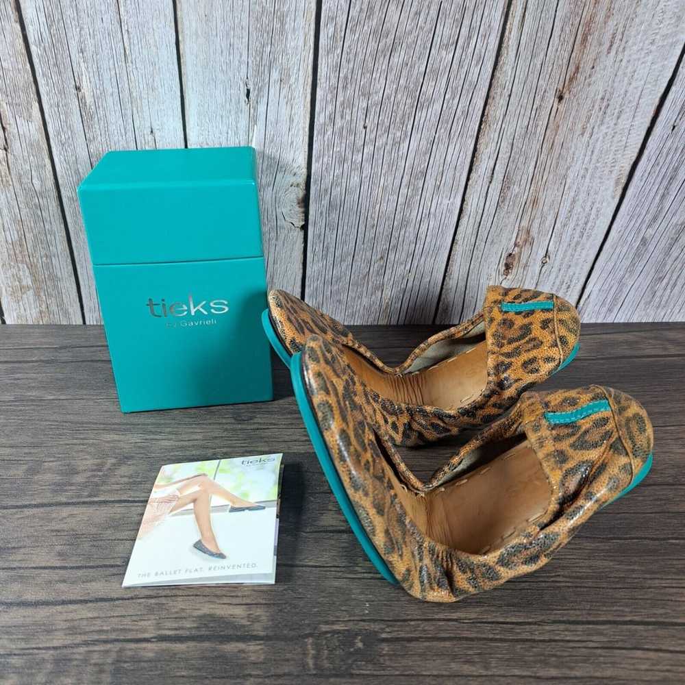 Tieks by Gavrieli Women's Sz 7 Leopard Print Fold… - image 1