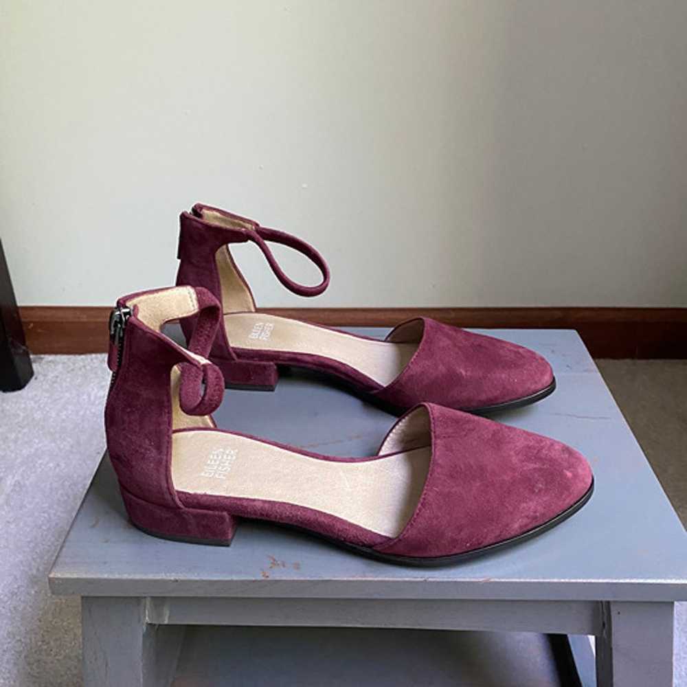 EILEEN FISHER Women Hutton Suede Flat Pumps - NEW… - image 11