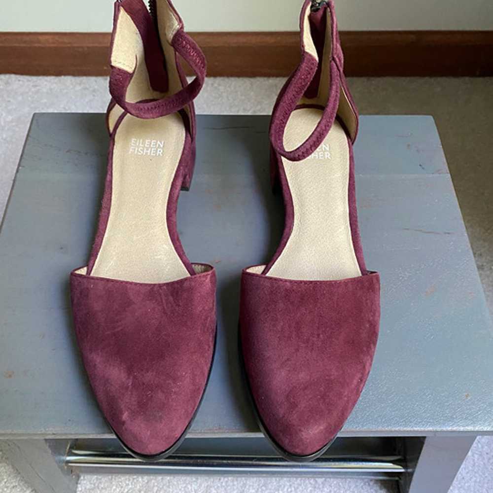 EILEEN FISHER Women Hutton Suede Flat Pumps - NEW… - image 2