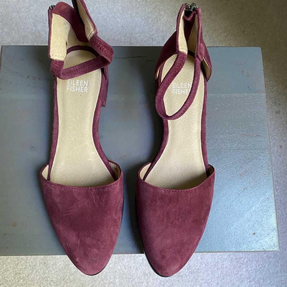 EILEEN FISHER Women Hutton Suede Flat Pumps - NEW… - image 6