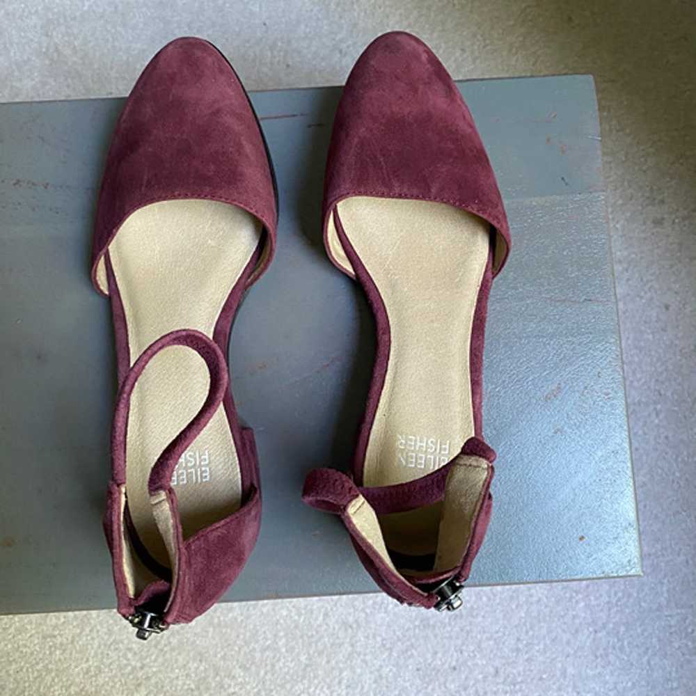 EILEEN FISHER Women Hutton Suede Flat Pumps - NEW… - image 7