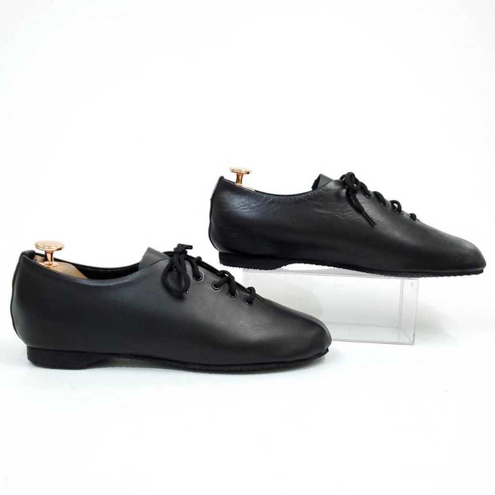 Repetto ✨ Jazz Ballet Shoes Lace-up Black Leather… - image 2