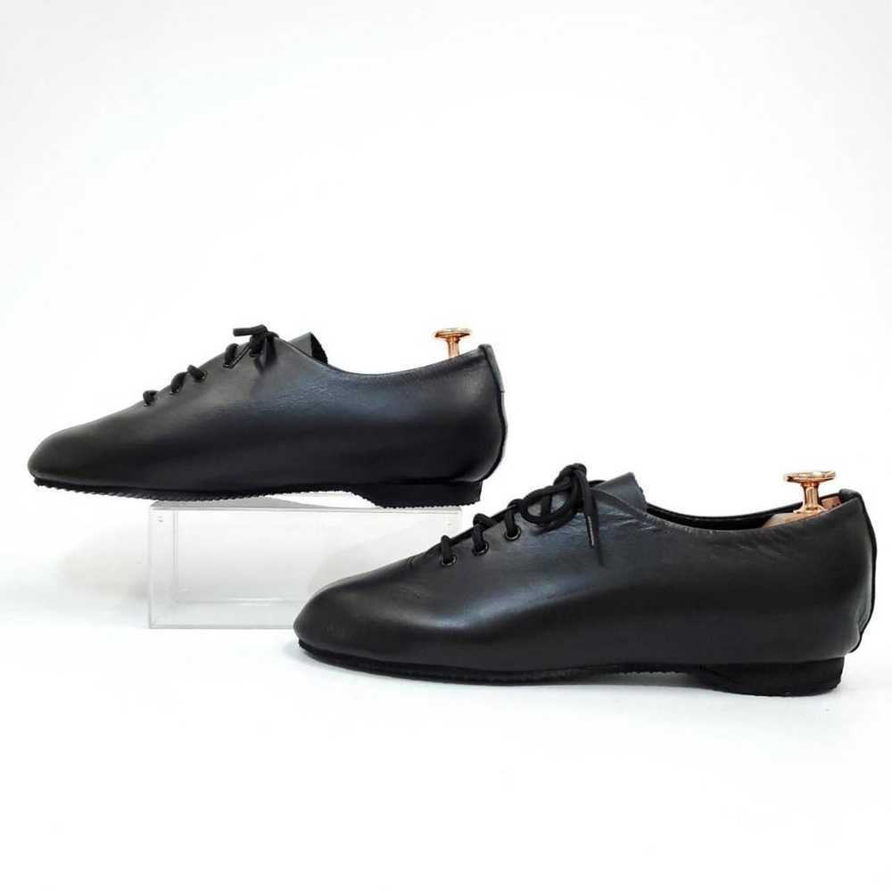 Repetto ✨ Jazz Ballet Shoes Lace-up Black Leather… - image 3