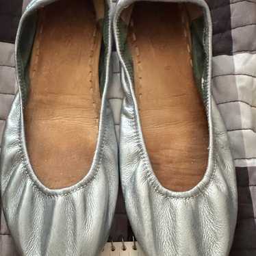 Tieks custom silver size 9