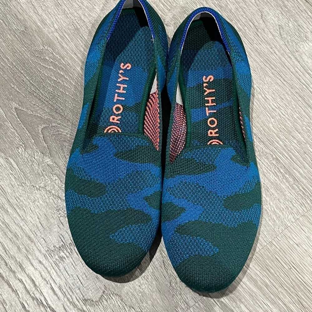 Rothy's Camo Loafers 8.5 RARE - image 2