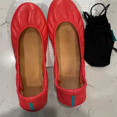 Tieks Poppy Flats size 9 GUC - image 1