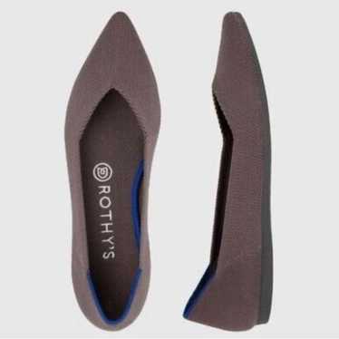 Rothys The Point Flats Grey