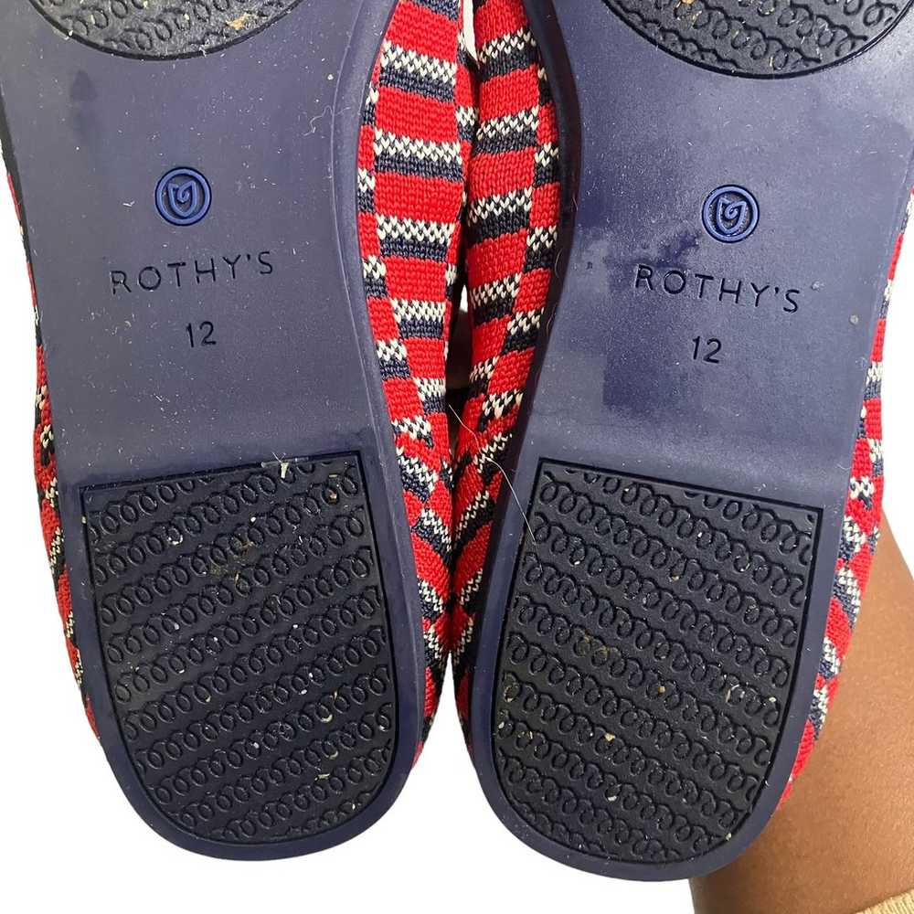 ROTHY'S The Loafer Cherry Red Mosaic (Retired Pri… - image 12