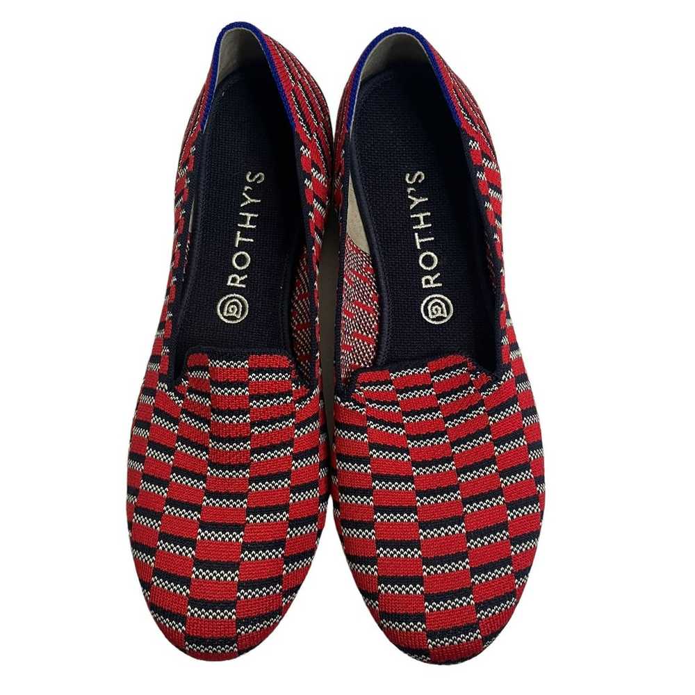 ROTHY'S The Loafer Cherry Red Mosaic (Retired Pri… - image 1