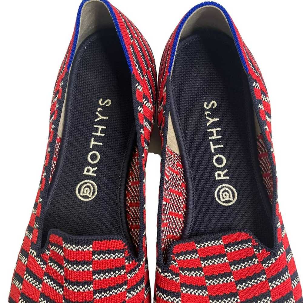 ROTHY'S The Loafer Cherry Red Mosaic (Retired Pri… - image 3