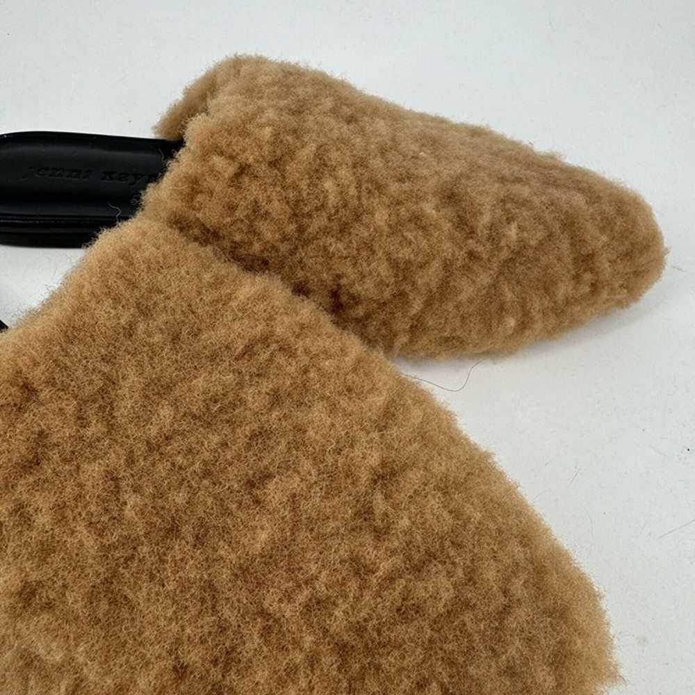 Jenni Kayne Shoes Women’s 37 7 brown shearling sl… - image 3