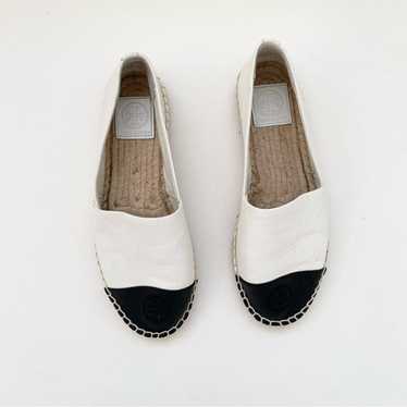 Tory Burch Color Block Leather Espadrille