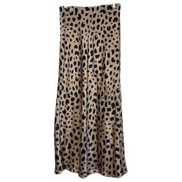 Réalisation Silk mid-length skirt - image 1