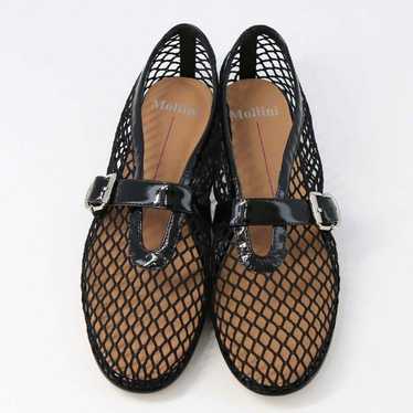 Mollini Mesh Flat Shoes Black