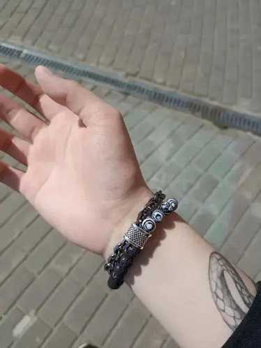 Chain × Jewelry Multilayer Stone Bracelet - image 1