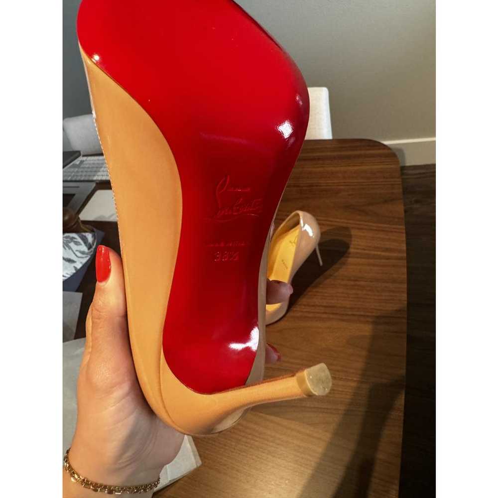 Christian Louboutin So Kate patent leather heels - image 6