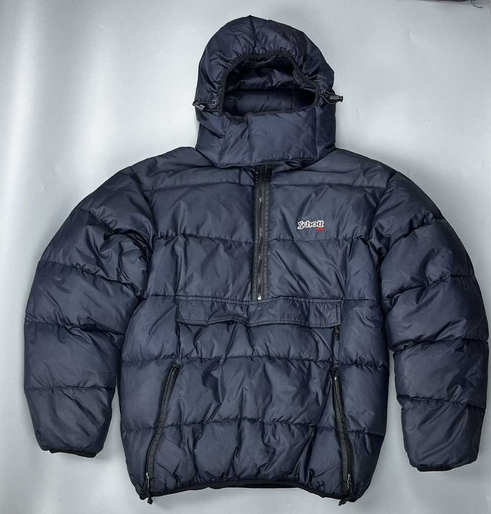 Schott × Streetwear × Vintage Schott down jacket … - image 1