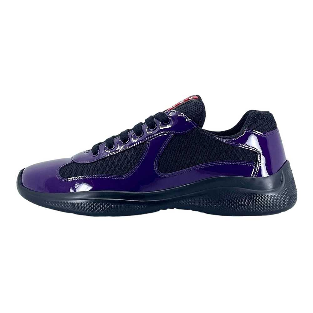 Prada America's Cup Sneaker Low Black Violet - image 2