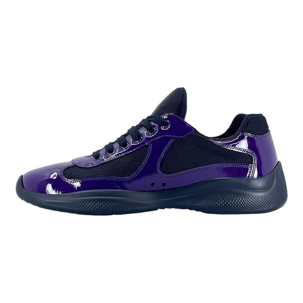 Prada America's Cup Sneaker Low Black Violet - image 3