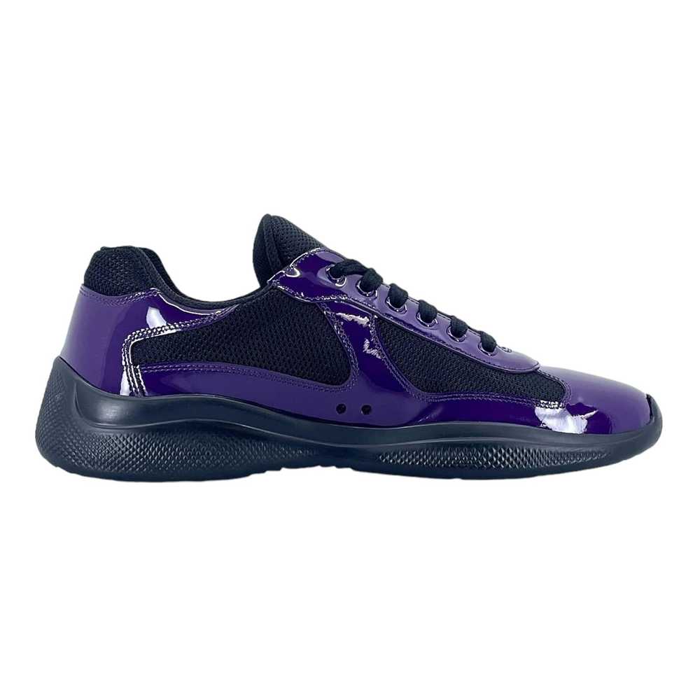 Prada America's Cup Sneaker Low Black Violet - image 4