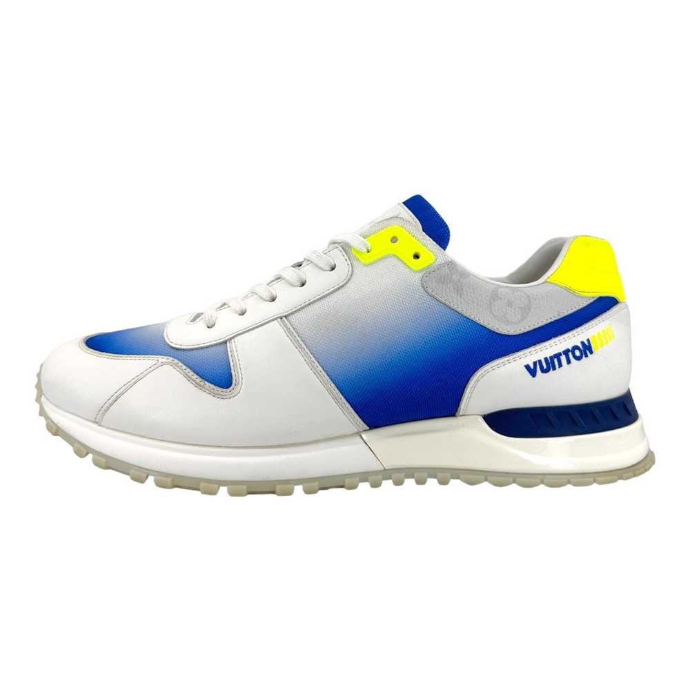 Louis Vuitton Run Away Sneaker Blue Green White - image 2