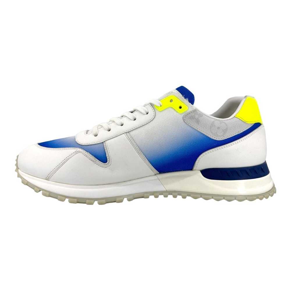 Louis Vuitton Run Away Sneaker Blue Green White - image 3