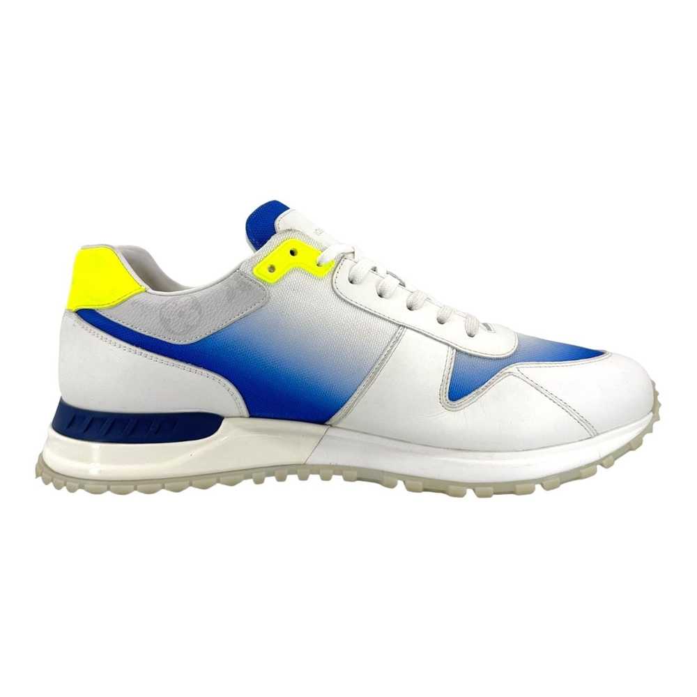 Louis Vuitton Run Away Sneaker Blue Green White - image 4