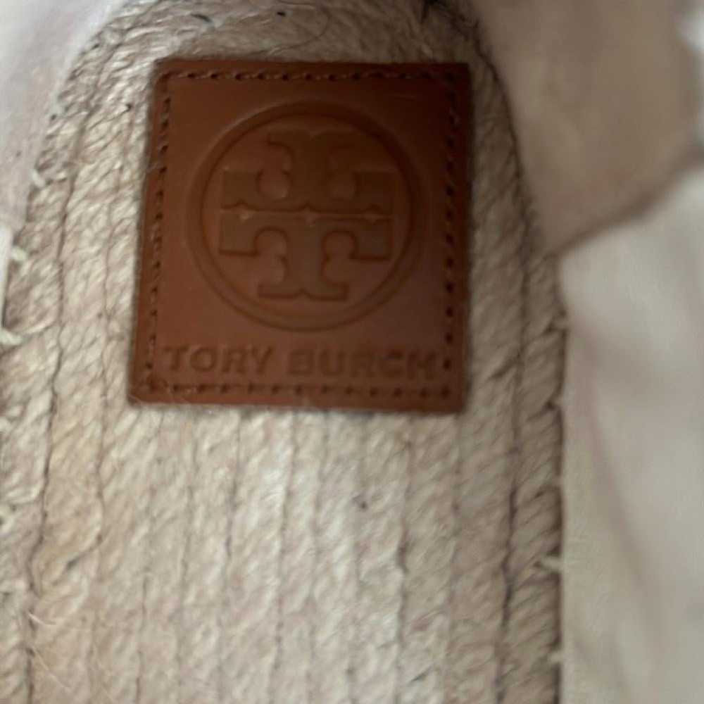 Tory Burch Color Block Canvas/Leather Espadrille … - image 9