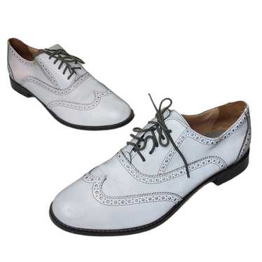 Cole Haan Skylar Gray Reflective Oxfords