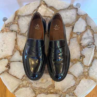 Aquatalia Alexi Black leather loafers