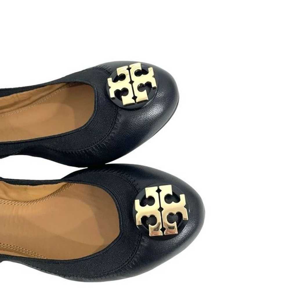 NEW Tory Burch Claire Elastic Ballet Flats Size 7… - image 2