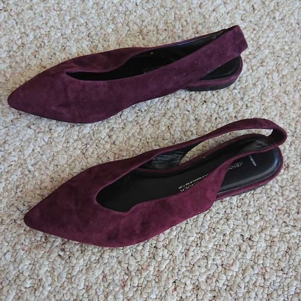 Kennel & Schmenger burgundy Slingback flats size … - image 4