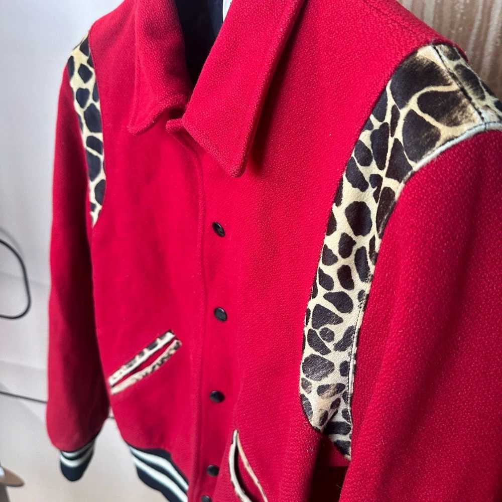 Saint Laurent Paris Saint Laurent Paris Red leopa… - image 3