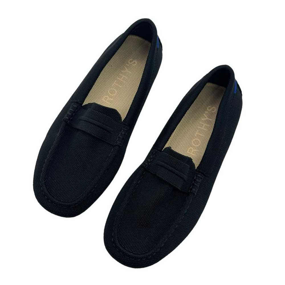 Rothy's The Driver Loafer Slip-On Lightweight Bla… - image 10