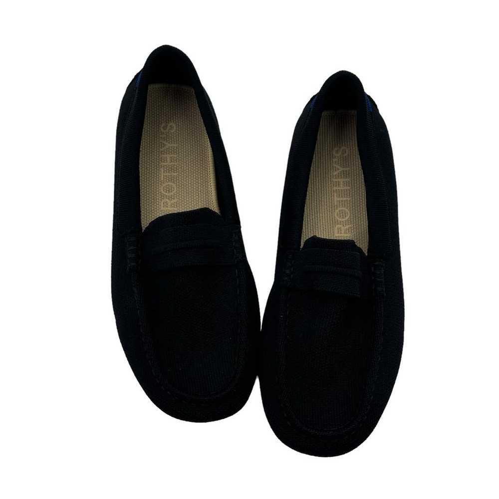 Rothy's The Driver Loafer Slip-On Lightweight Bla… - image 8