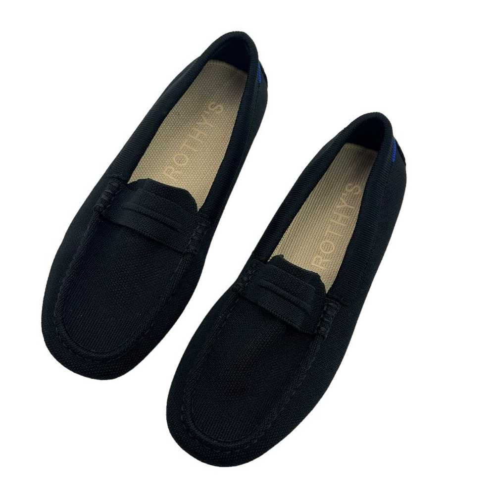 Rothy's The Driver Loafer Slip-On Lightweight Bla… - image 9