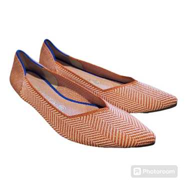 Rothy’s Retired Herringbone Pointed Flats on sale Size 8